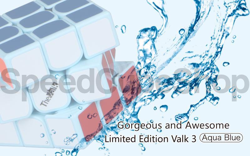 QiYi Valk 3 Aqua Blue 3x3 | SpeedCubeShop