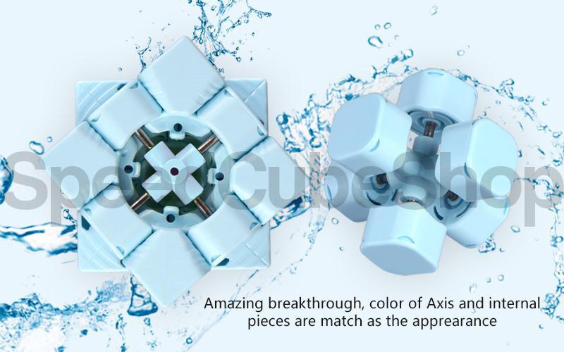 QiYi Valk 3 Aqua Blue 3x3 | SpeedCubeShop