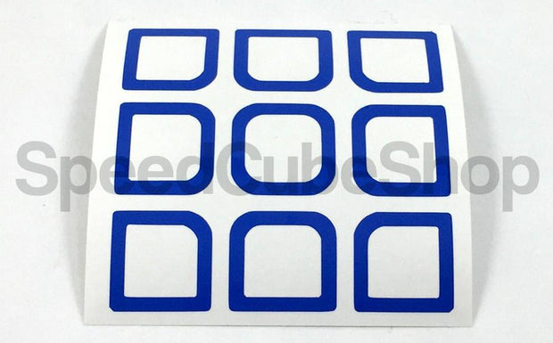 AoLong V2 Outline Stickers | SpeedCubeShop