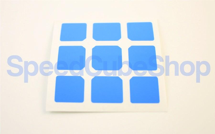 3x3x3 Stickers - ZhanChi 42mm 3x3x3 Fitted Stickers