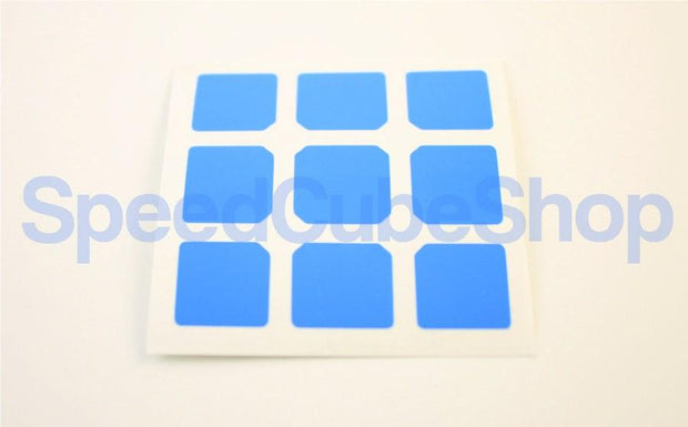 3x3x3 Stickers - ZhanChi 50mm 3x3x3 Fitted Stickers
