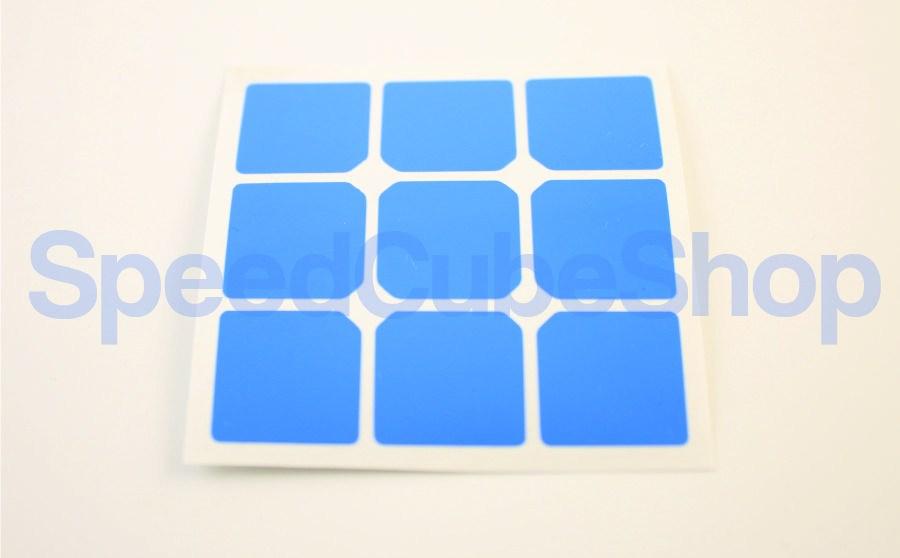 3x3x3 Stickers - ZhanChi 50mm 3x3x3 Full-Fitted Stickers
