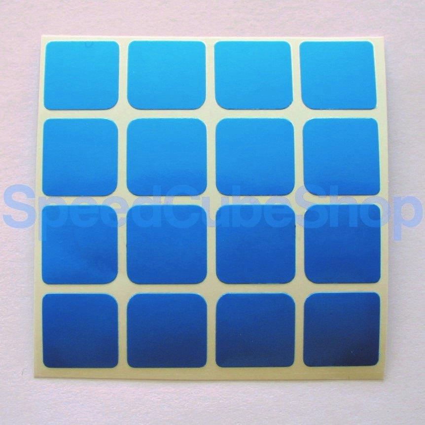 AoSu Mini 4x4 Full-Fitted Stickers | SpeedCubeShop