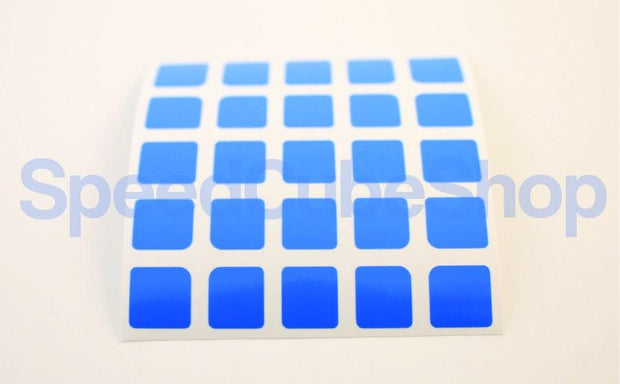 5x5x5 Stickers - YuXin 5x5x5 Fitted Stickers
