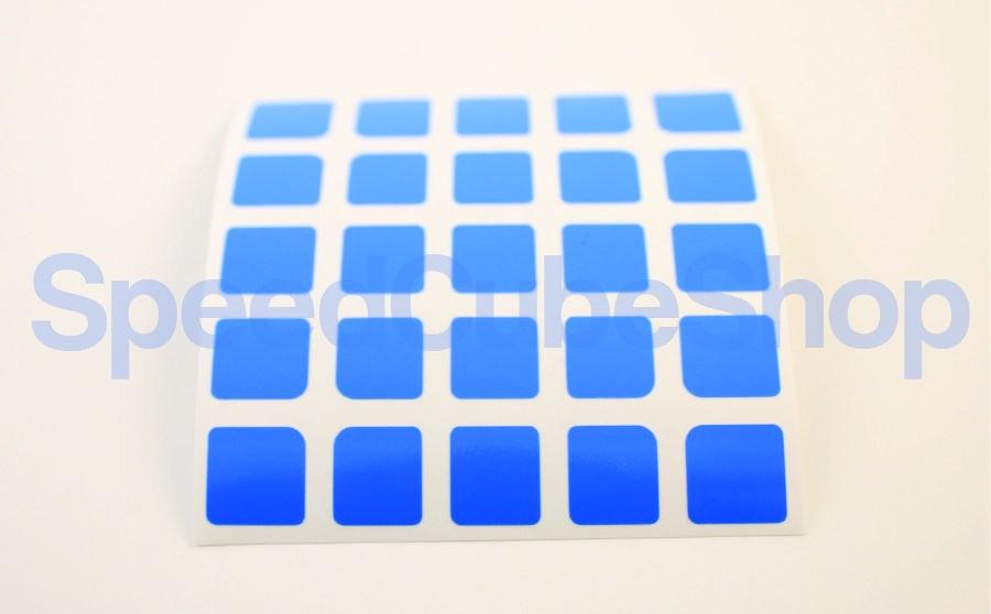 5x5x5 Stickers - YuXin 5x5x5 Fitted Stickers