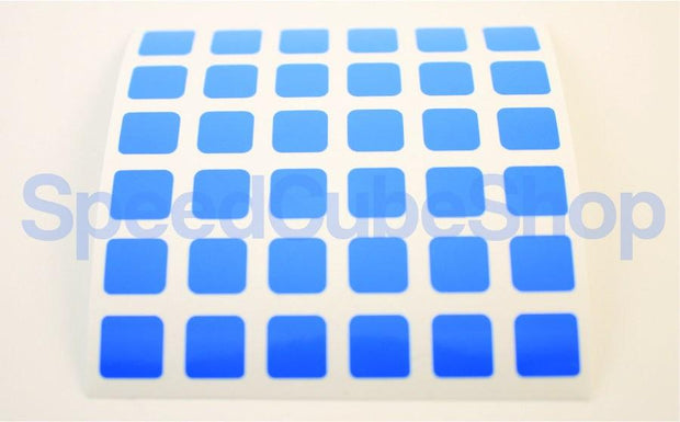 6x6x6 Stickers - AoShi 6x6x6 Fitted Stickers