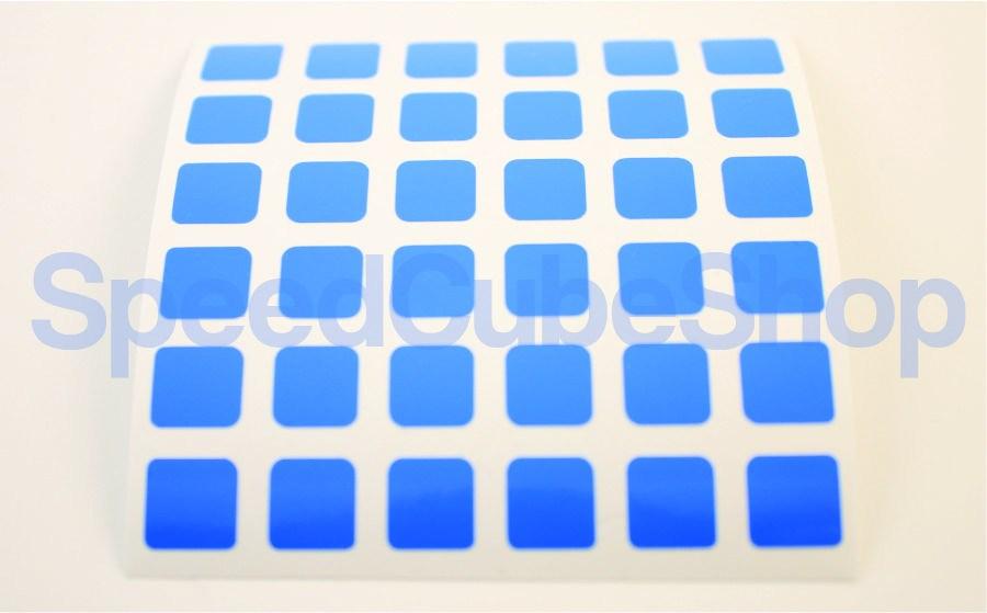 6x6x6 Stickers - AoShi 6x6x6 Fitted Stickers