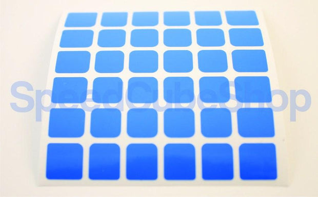 6x6x6 Stickers - AoShi 6x6x6 Full-Fitted Stickers