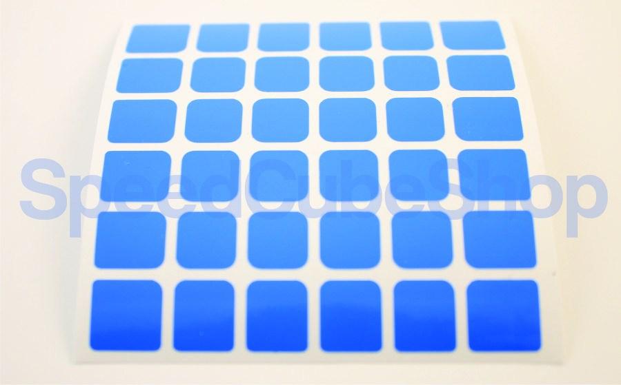 6x6x6 Stickers - AoShi 6x6x6 Full-Fitted Stickers