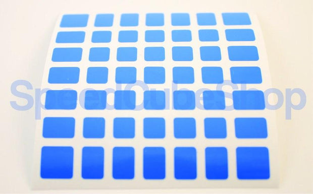 7x7x7 Stickers - AoFu GT 7x7x7 Fitted Stickers