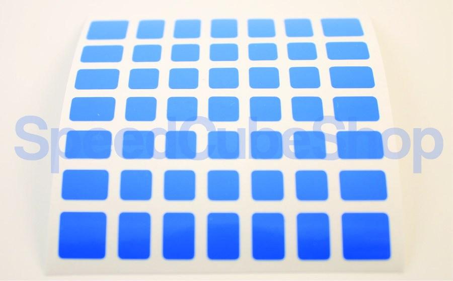 7x7x7 Stickers - AoFu GT 7x7x7 Fitted Stickers