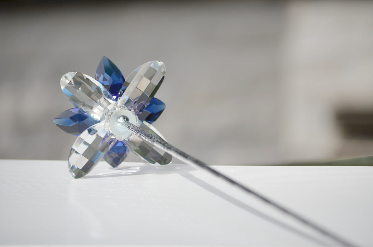 Blue Crystal Lilie Flower