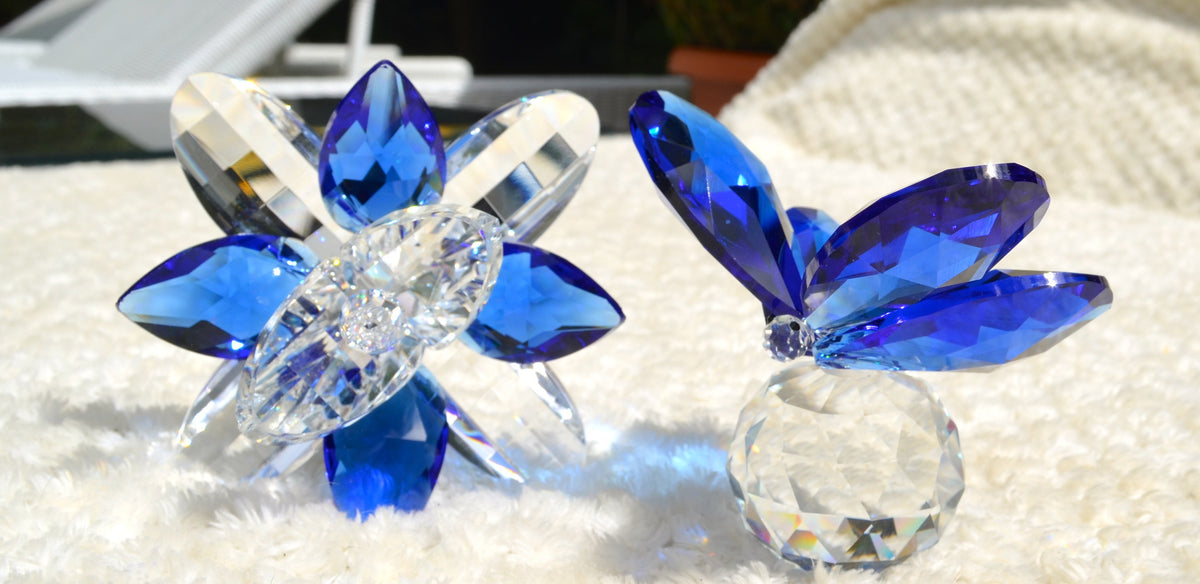 Blue Crystal Lilie Flower