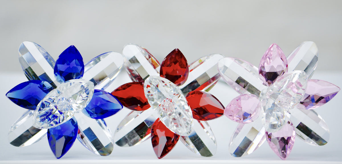 Blue Crystal Lilie Flower