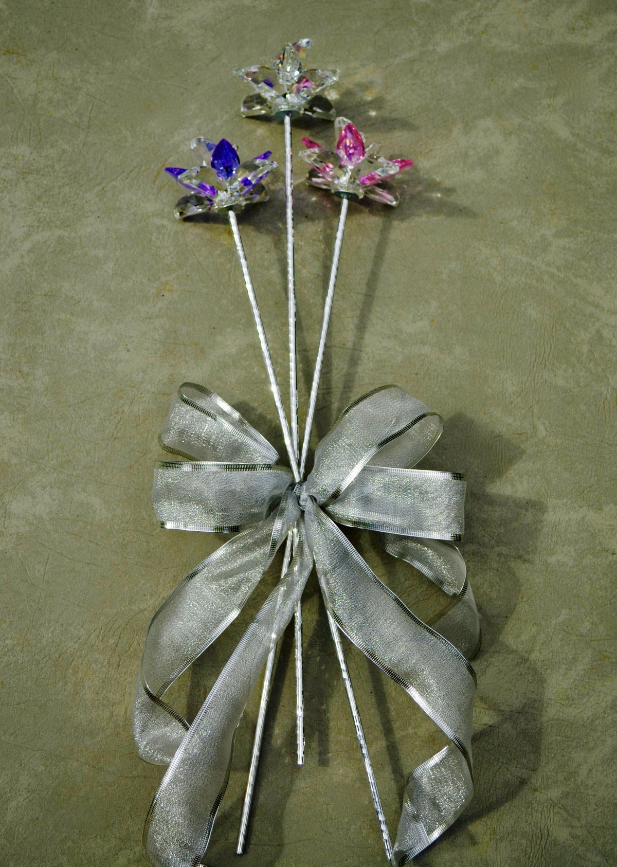 Amber Crystal Lilie Flower