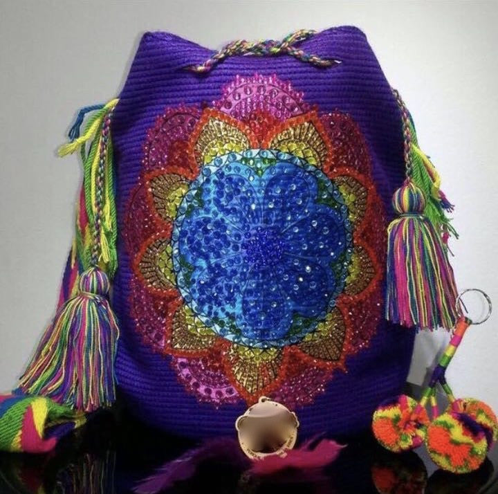 Wayuu 4U Purple Mandala