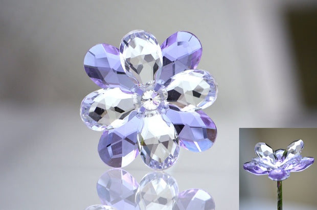 Purple Crystal Flower