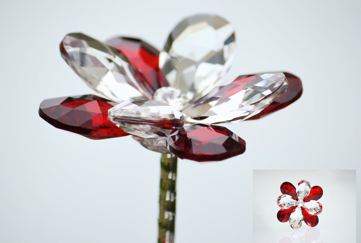 Red Crystal Flower