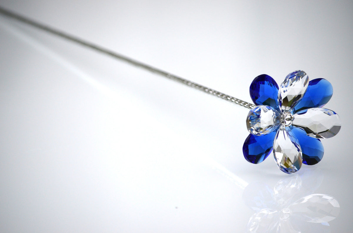 Blue Crystal Flower