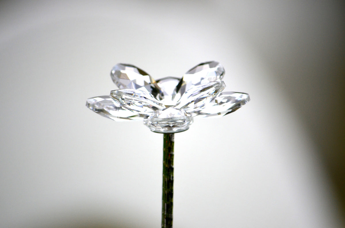Clear Crystal Lilie Flower