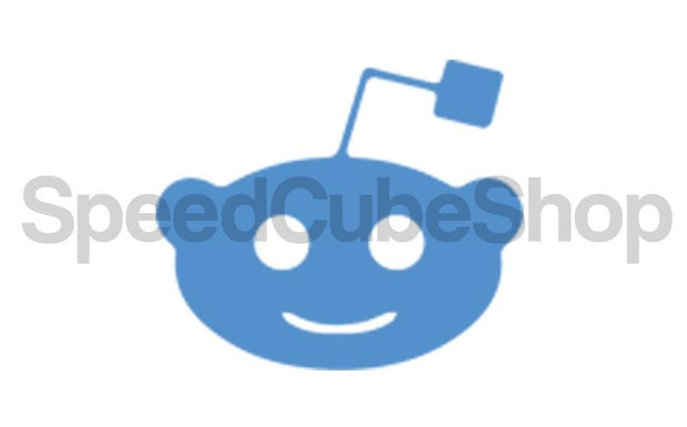 Logo Sticker - /r/Cubers Logo Sticker Blue