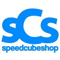 SCS Classic Logo Sticker | SpeedCubeShop
