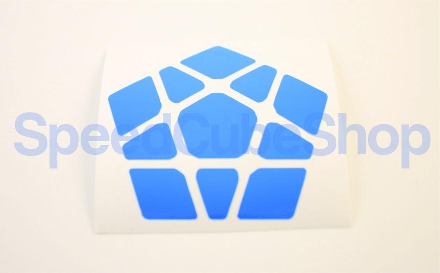 Megaminx Stickers - DaYan Megaminx Fitted Stickers