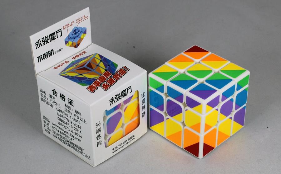 YJ Rainbow Unequal Cube | SpeedCubeShop