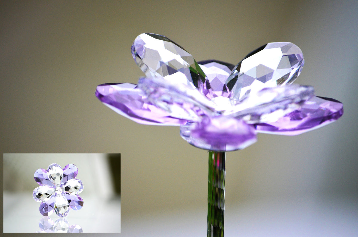 Purple Crystal Flower