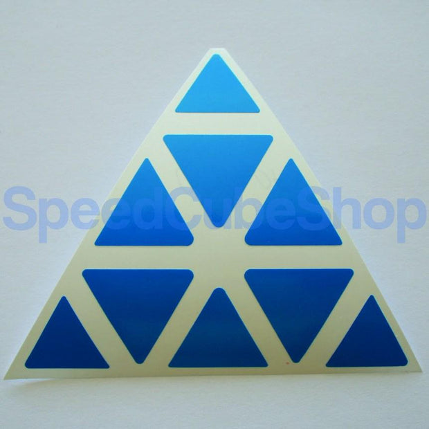 QiYi Pyraminx Fitted Stickers | SpeedCubeShop