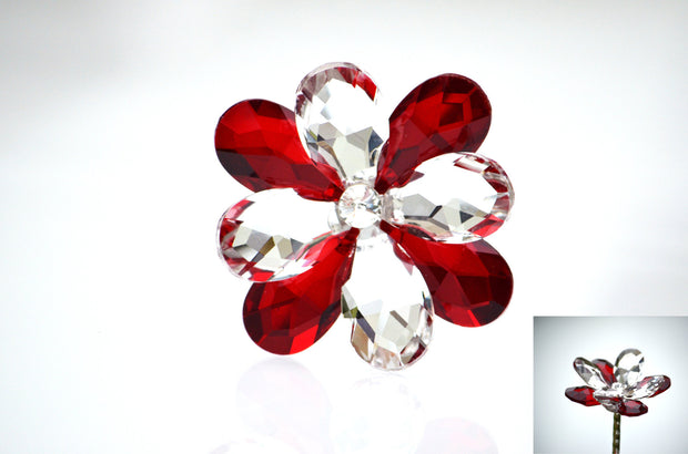Red Crystal Flower