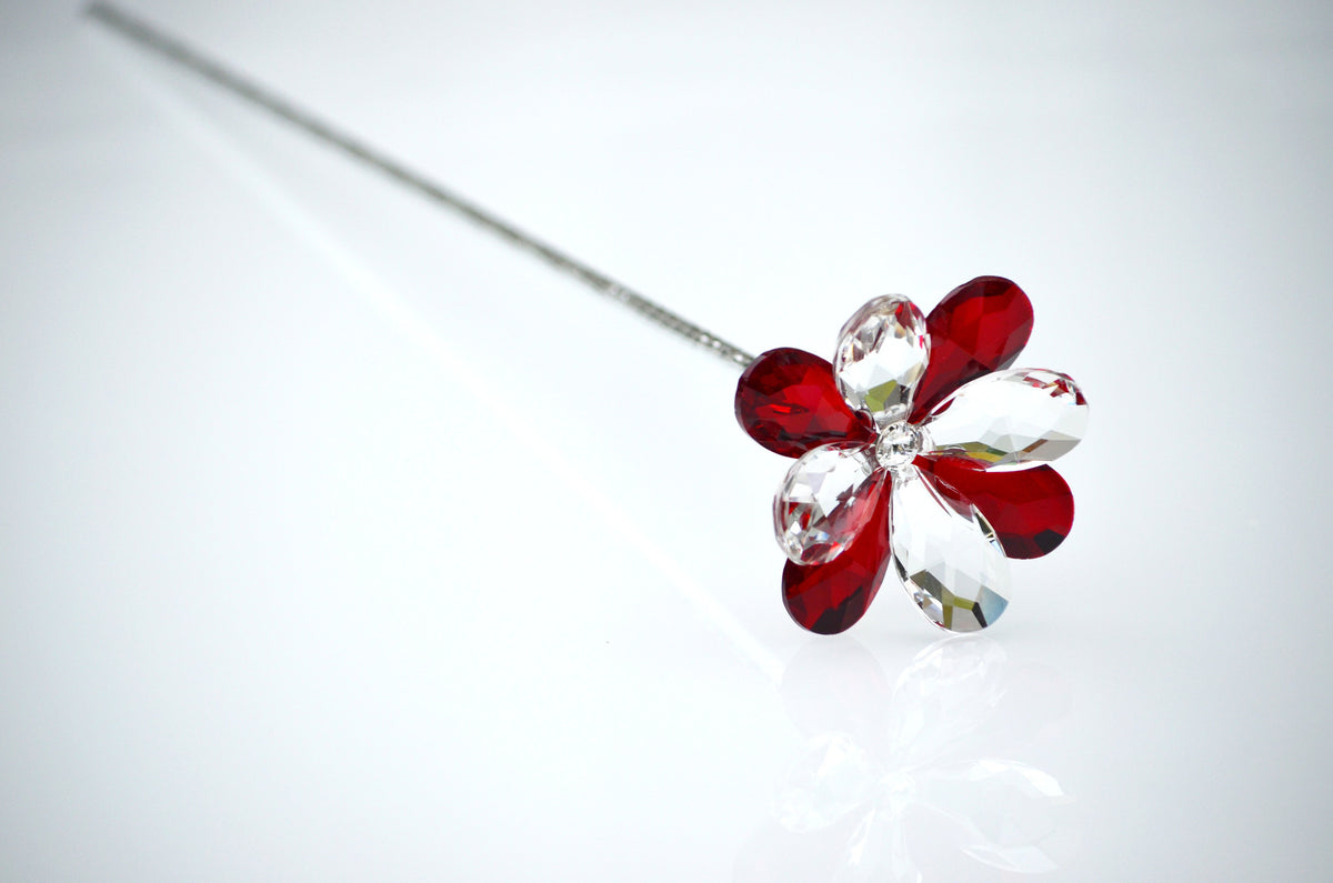 Red Crystal Flower