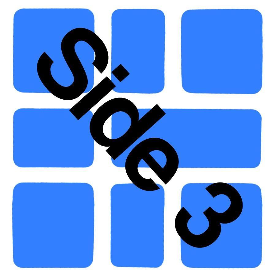 QiYi Square-1 Side 3 Fitted Stickers | SpeedCubeShop